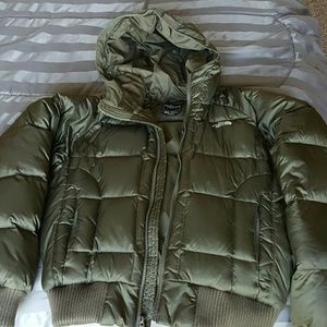 Women's NorthFace Down Bomber Jacket